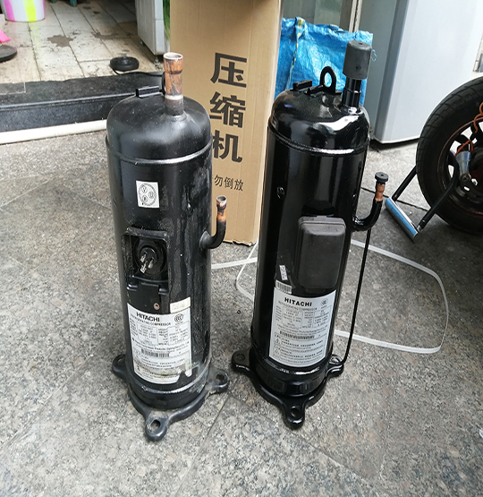 上城中央空调压缩机的更换维修